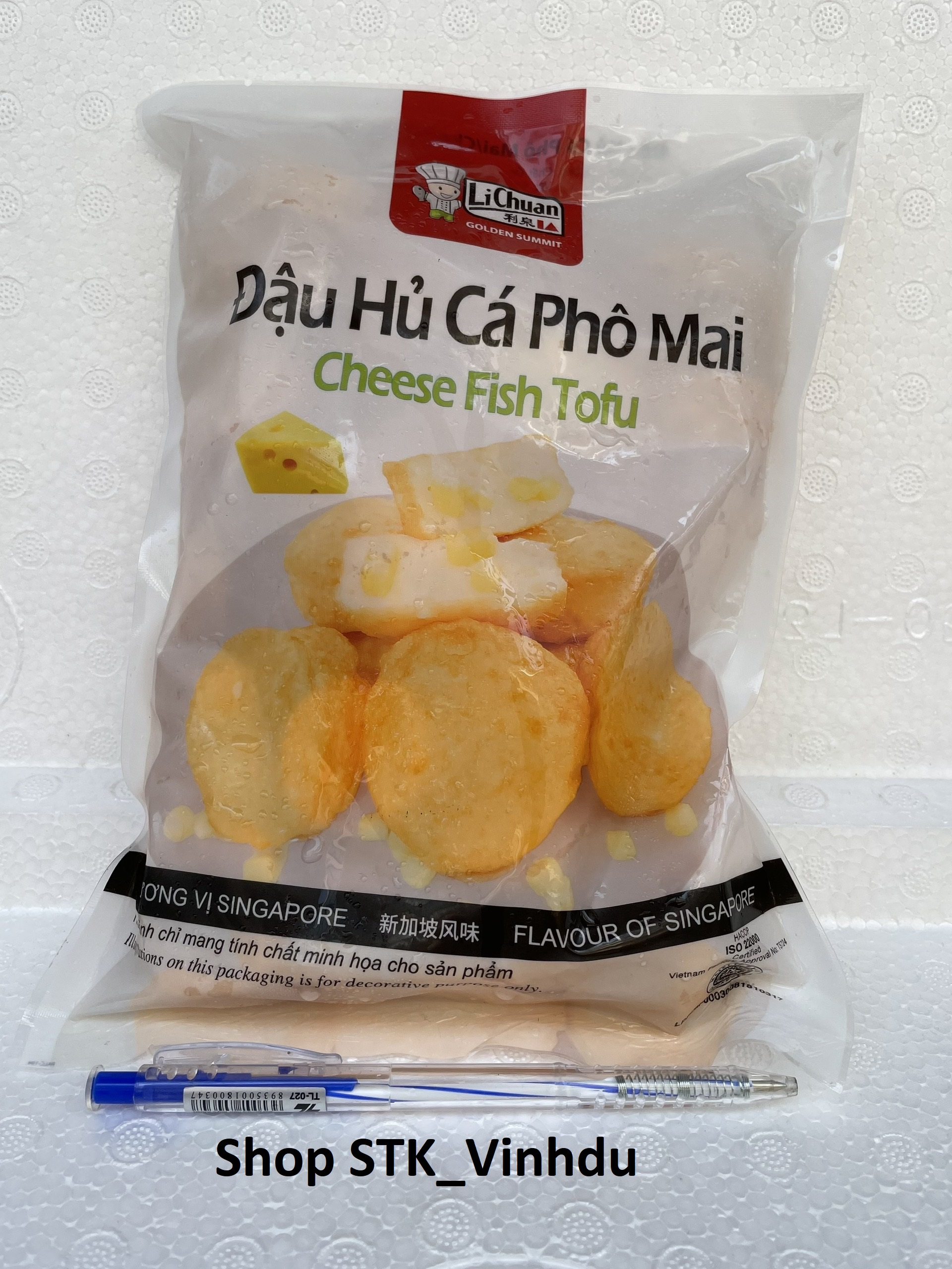 Đậu hủ cá phô mai Lichuan 500g