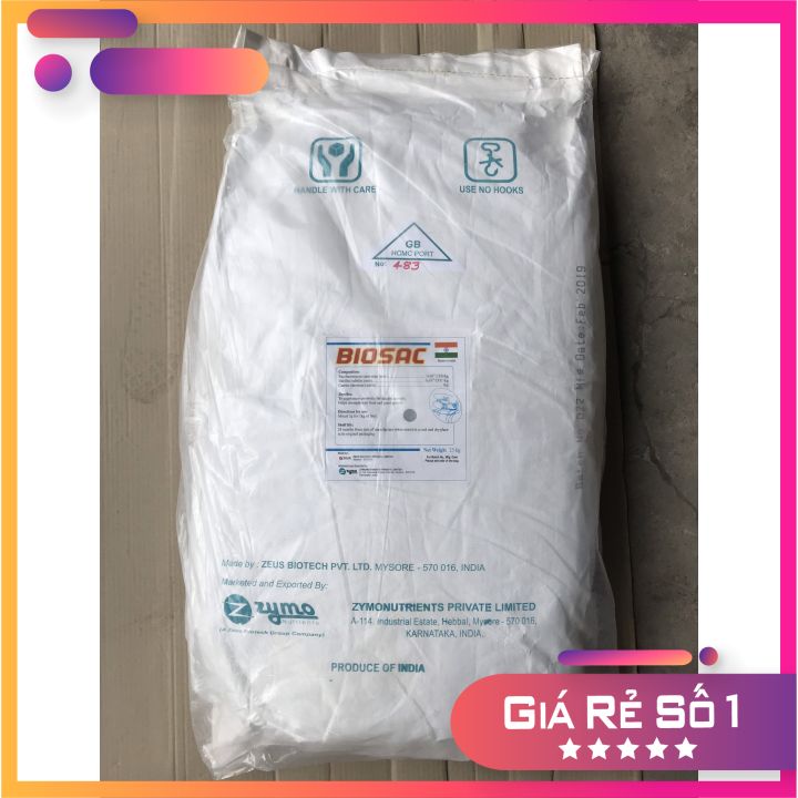 Men vi sinh gây màu nước tăng trưởng sinh vật trong ao Bio Sac