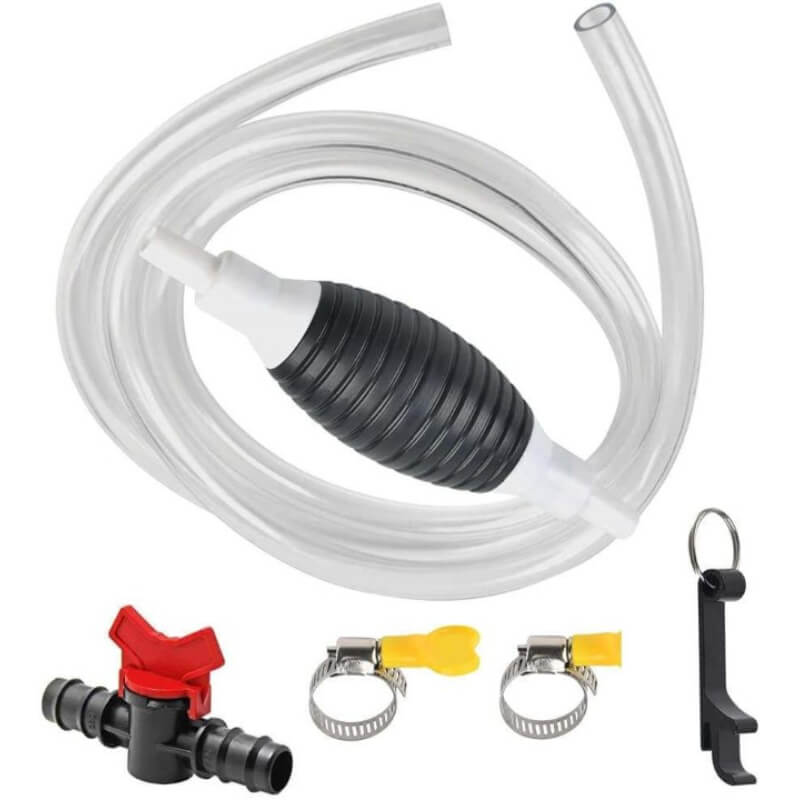 Dụng cụ bơm hút xăng dầu chất lỏng bóp tay - ống hút xăng dầu chất lỏng bóp tay