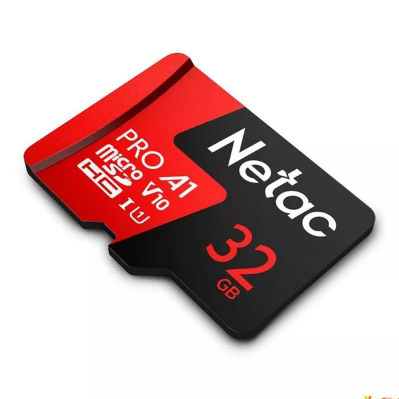 Thẻ nhớ microsd netac p500 pro 32gb 64gb 128gb 256gb chuẩn u3 v30 a1 4k 100mb/s | netac micro sd full box