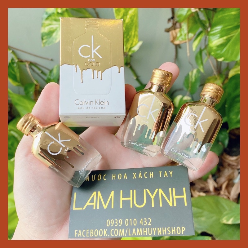 Nước hoa mini ck one gold 10ml