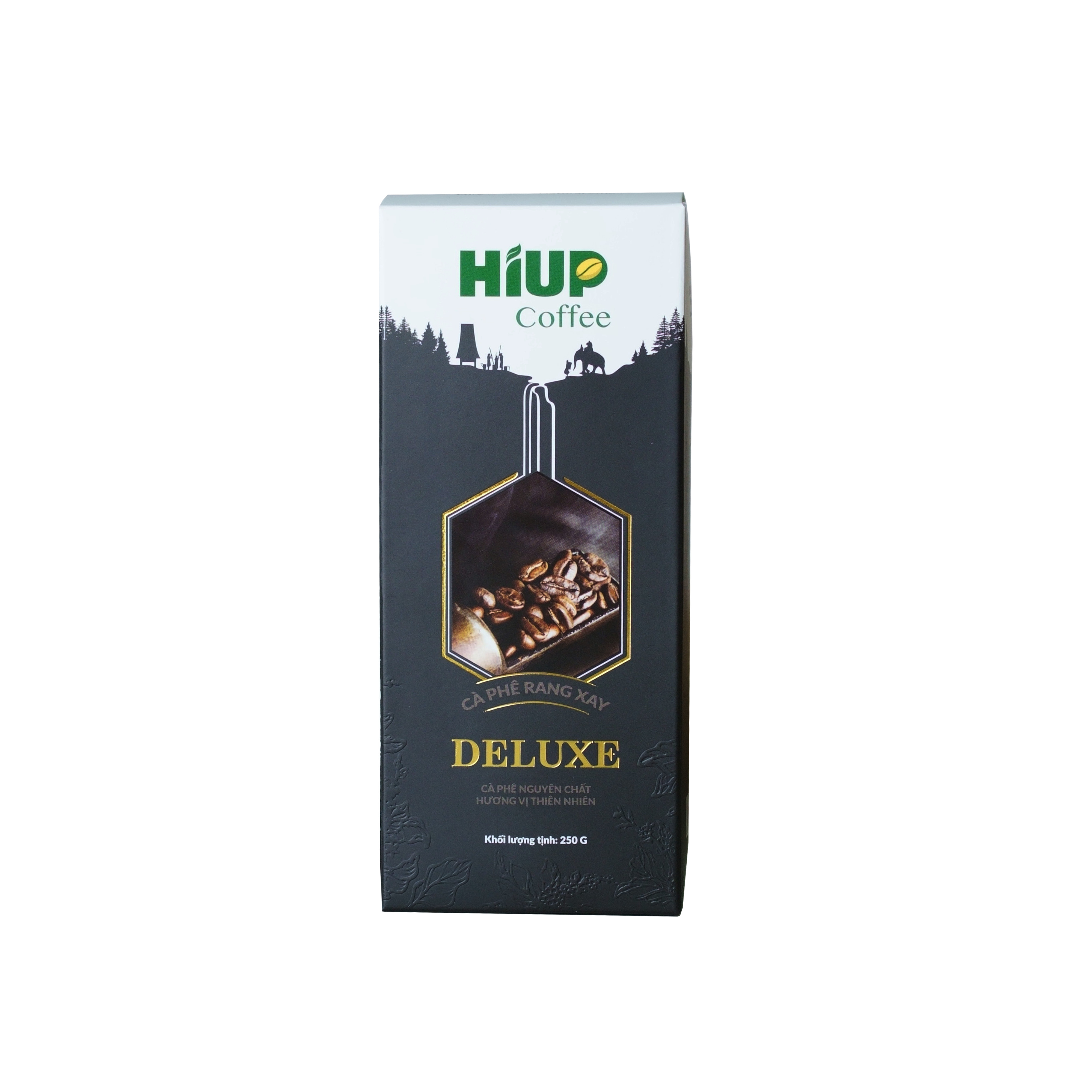 Cà phê hạt rang xay deluxe - hiup coffee