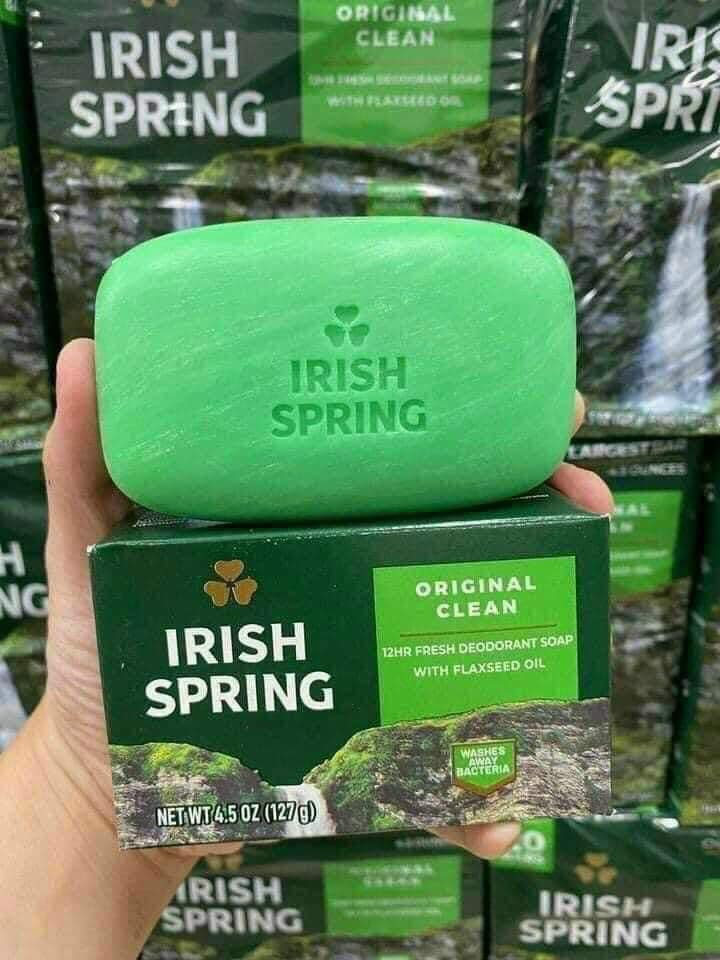 Bộ 4 Xà bông cục IRISH SPRING deodorant soap 113g