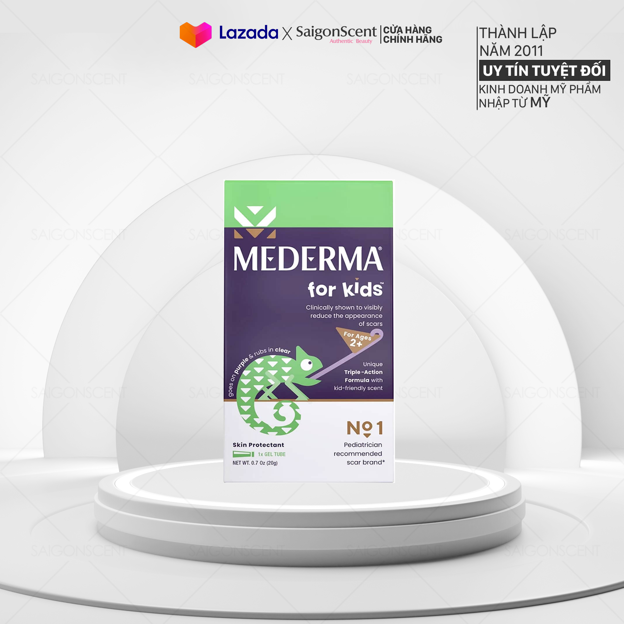 Kem giảm sẹo cho trẻ Mederma for Kids ( Trẻ từ 2 - 12 tuổi - 20g )