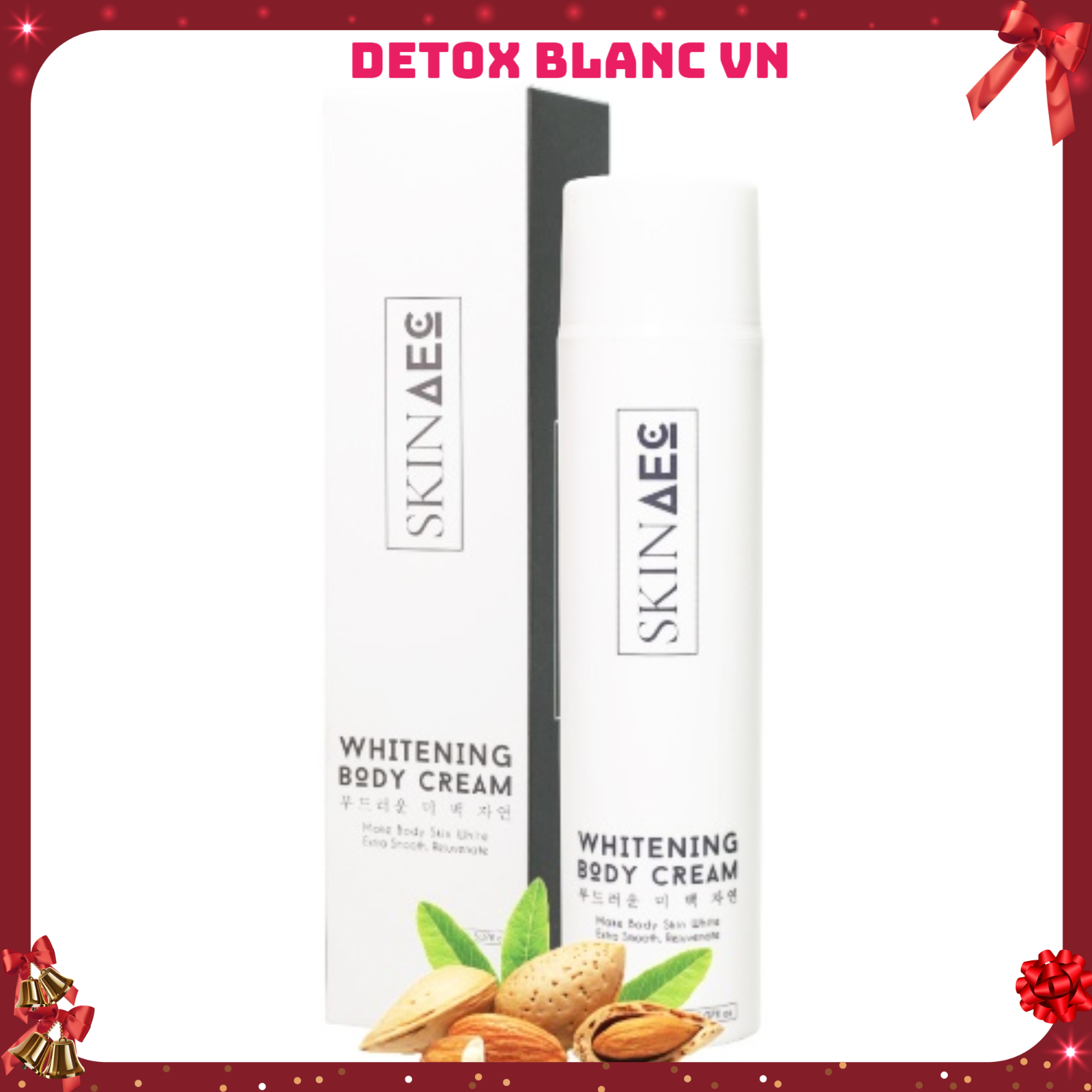 Kem dưỡng trắng da body ban đêm skin aec