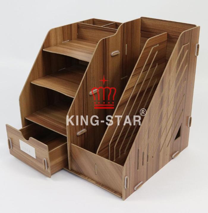 Khay gỗ để bàn ks-02