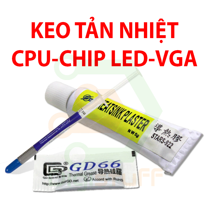 Keo tản nhiệt cho CPU, chip LED, card màn hình