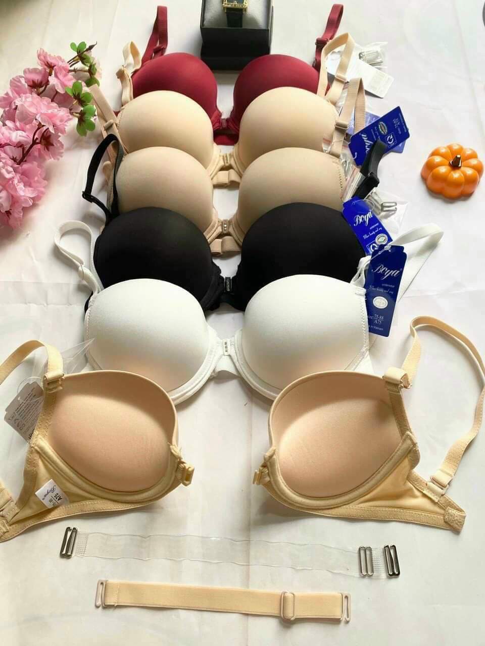 Áo cài trước mút nâng ngực