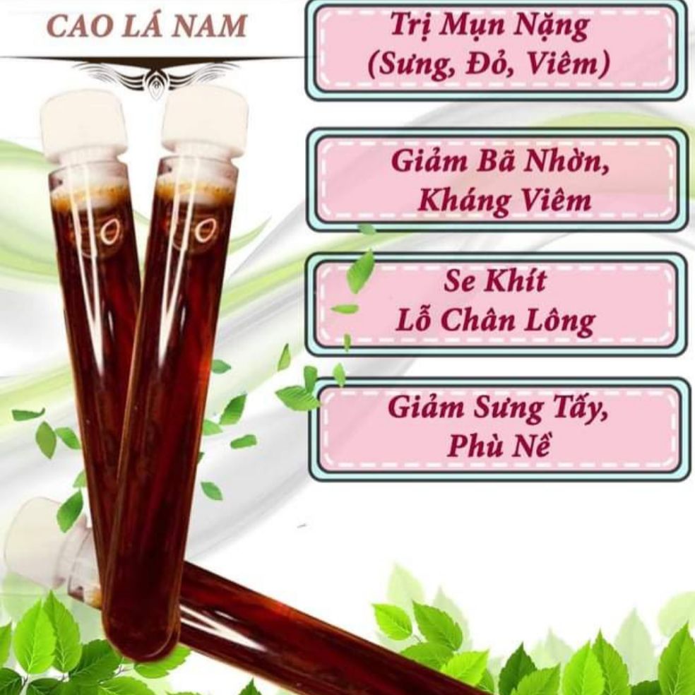 CAO LÁ NAM -DỨT ĐIỂM TẬN GỐC CÁC LOẠI MỤN -KHÔNG TÁI PHÁT-KHÔNG BONG TRÓC
