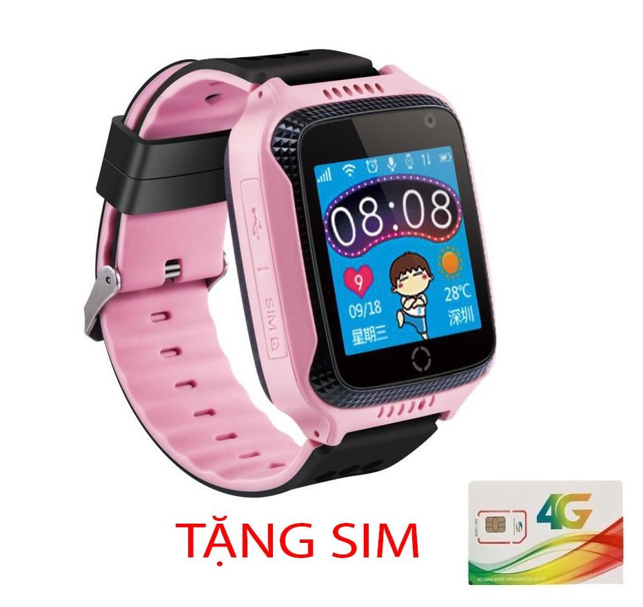 Đồng hồ thông minh trẻ em đồng hồ thông minh định vị Q528 Tracker GPS Kids smart watch An toàn Chính Xác PF27 + SIM Nghe Gọi