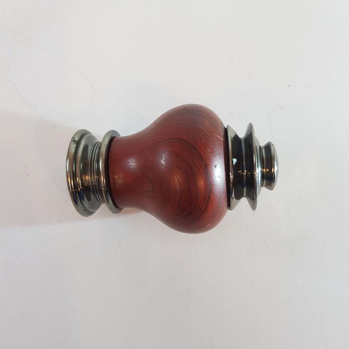 [HCM]Phụ Kiện Rèm - Đầu chụp thanh treo rèm dạng tròn - Phi nhỏ hơn 28cm trở xuống - 1 bộ gồm 2 sản phẩm
