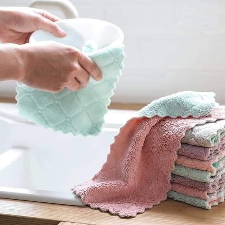 Khăn lau đa năng nhà bếp set 10 cái