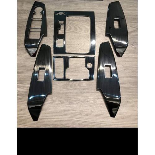 Xả kho tết-bộ ốp nội thất titan xe mazda 3 2017-2019 - 5 chi tiết