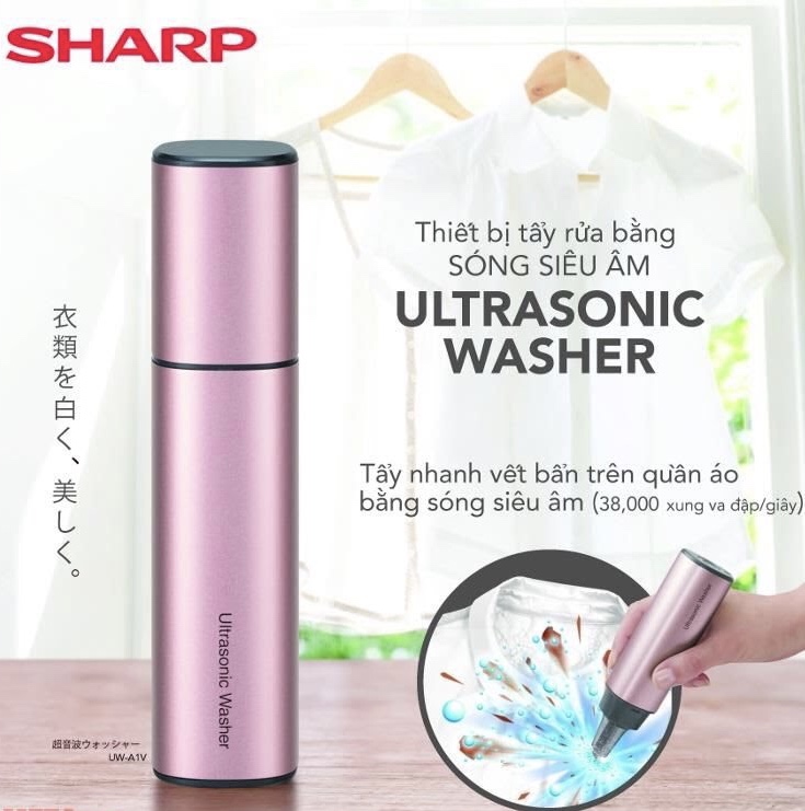Máy giặt mini cầm tay sharp uw-a1v
