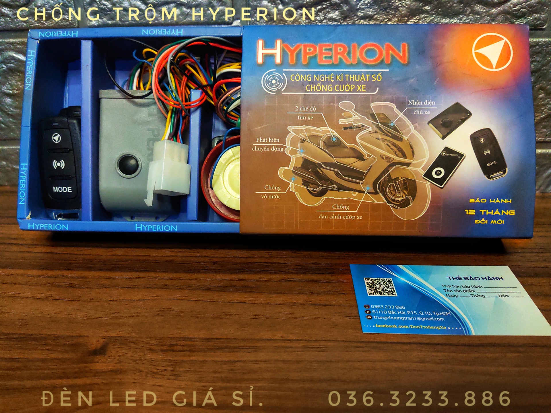 [HCM]Chống Trộm Hyperion cho đủ loại xe