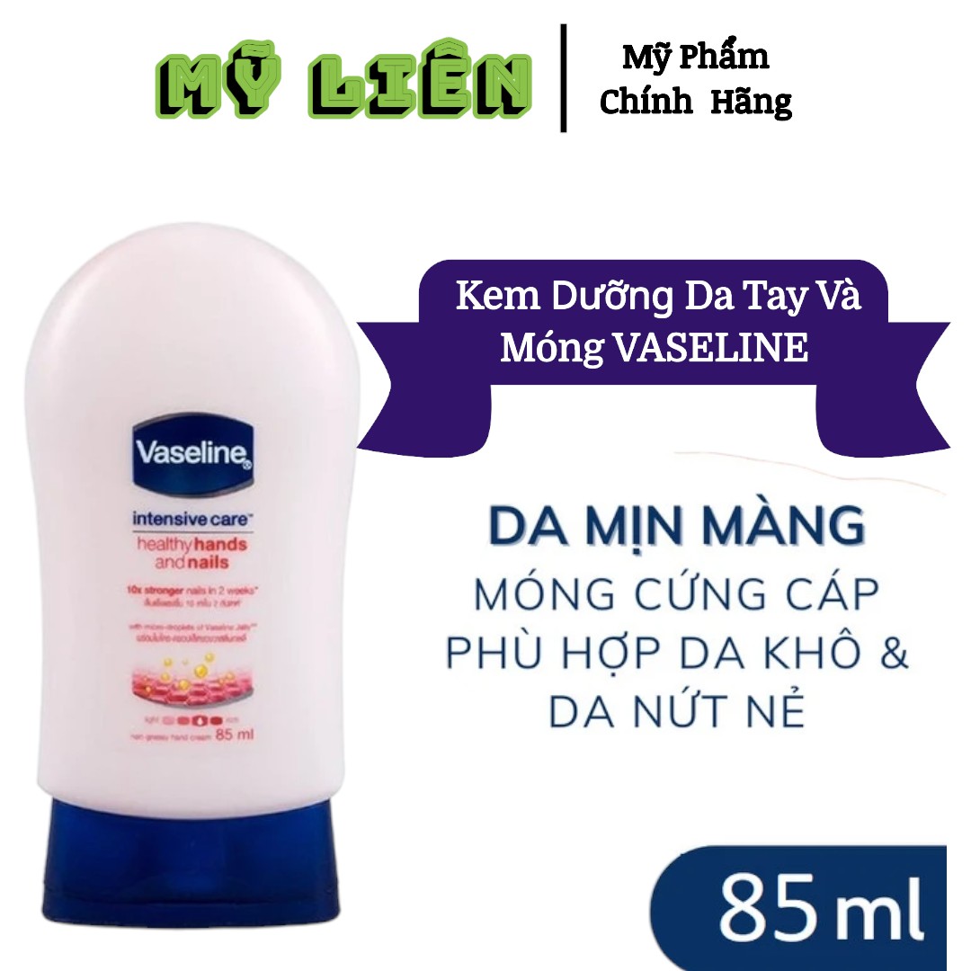 Kem Dưỡng Da Tay Và Móng VASELINE Thái Chính Hãng