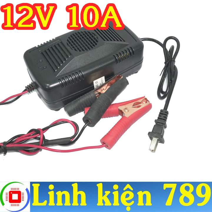 Sạc ắc quy 12v 10a - linhkiện789