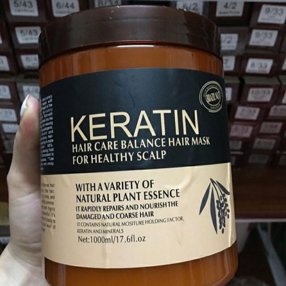 Kem hấp ủ tóc keratin 1000ml hàn quốc