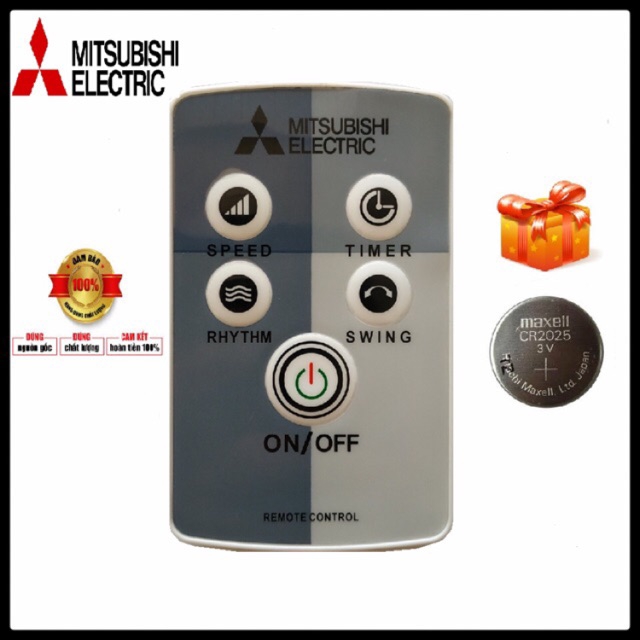 [HCM]Điều Khiển Quạt MITSUBISHI
