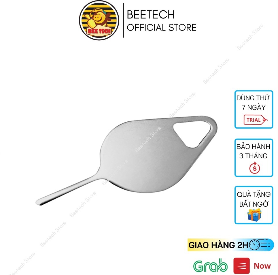 Que chọc sim, dụng cụ lấy khay sim móc chìa khóa kim loại cho mọi điện thoại - Beetech- 5 Chiếc