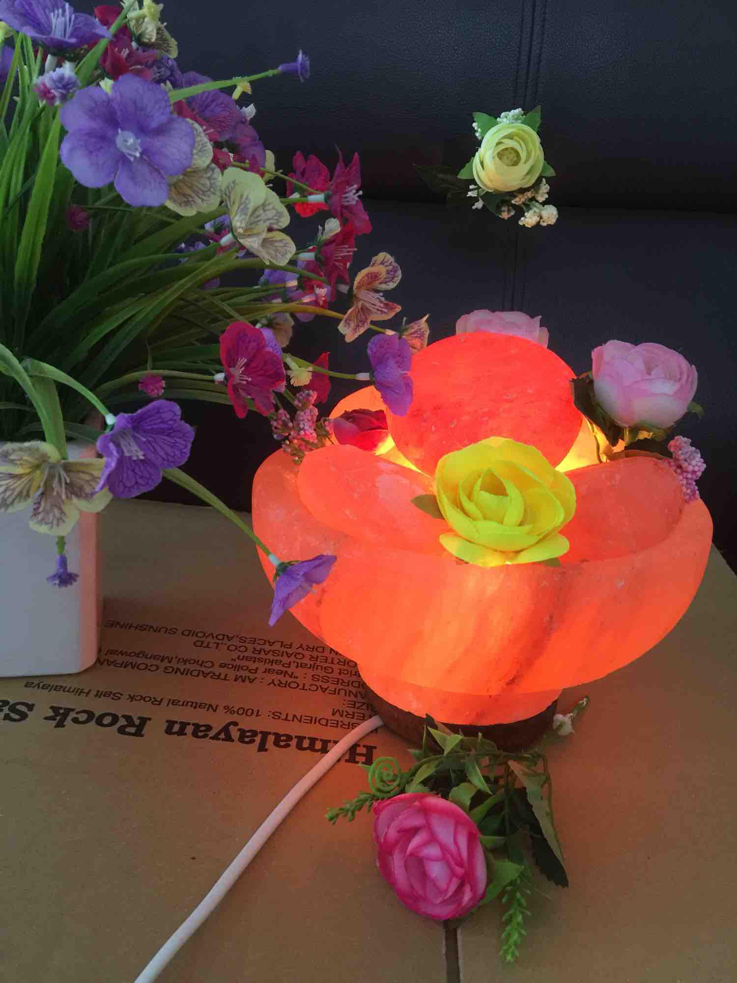 [HCM]Tô Đá Muối Phong Thuỷ- Thanh Lọc Không Khí-Mang Tài Lộc Vào Nhà Bạn!!!