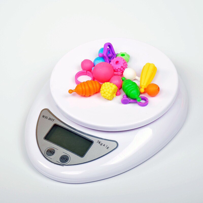 Cân điện tử mini tiện dụng - cân điện tử nhà bếp siêu chính xác bền bỉ-cân điện tử mini nhà bếp có hiển thị loại 5kg