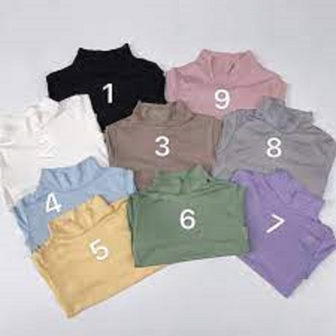Áo bún giữ nhiệt cổ cao 3 phân cho bé trai và bé gái