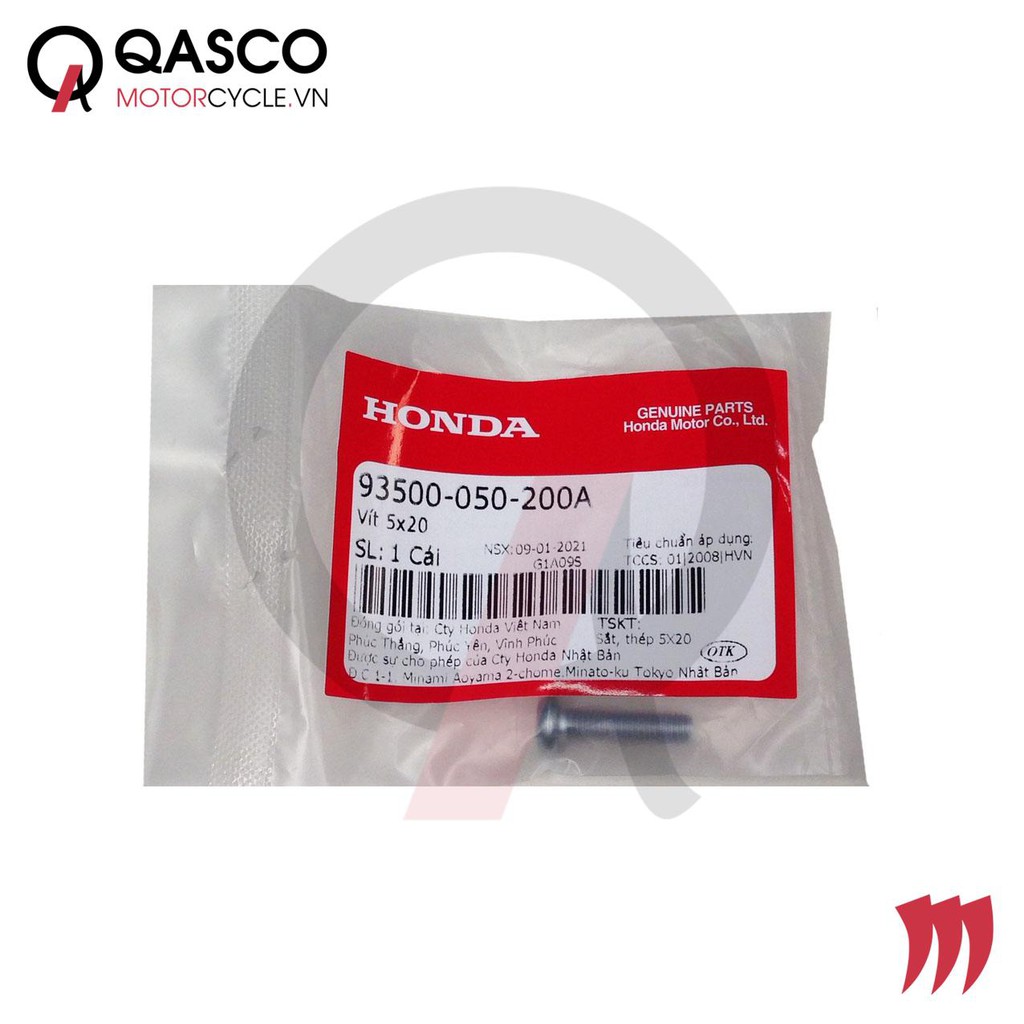 Vít honda cỡ 5x20 qasco