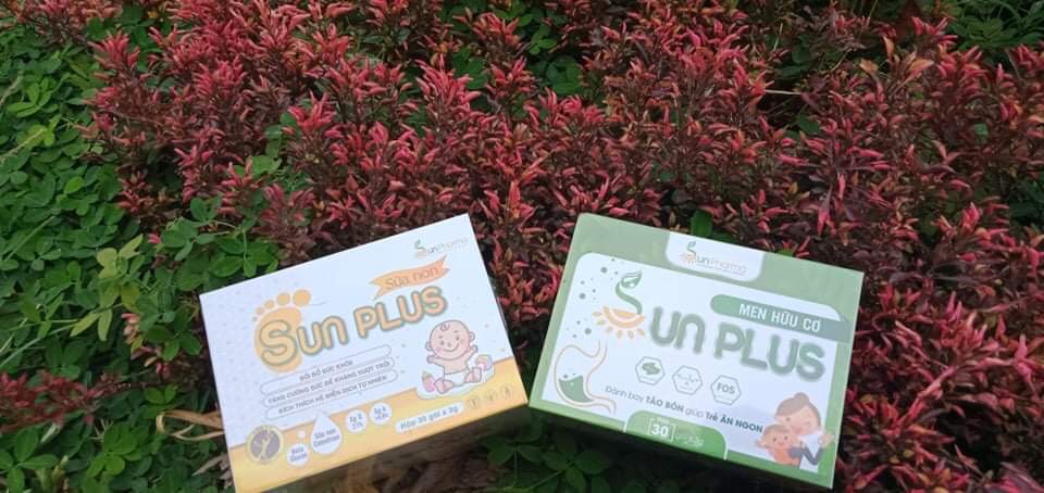 Combo Sữa non - Men hữu cơ Sunplus Điều tuyệt vời nhat dành cho con