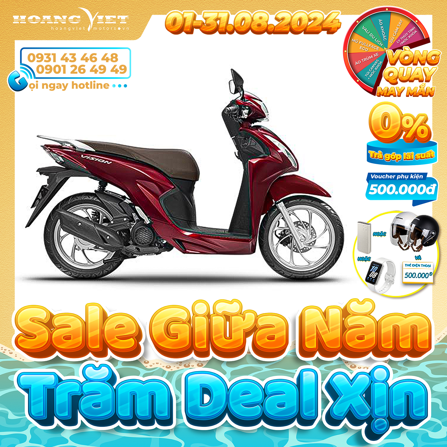 Xe máy honda vision 110cc 2023 - phiên bản cao cấp