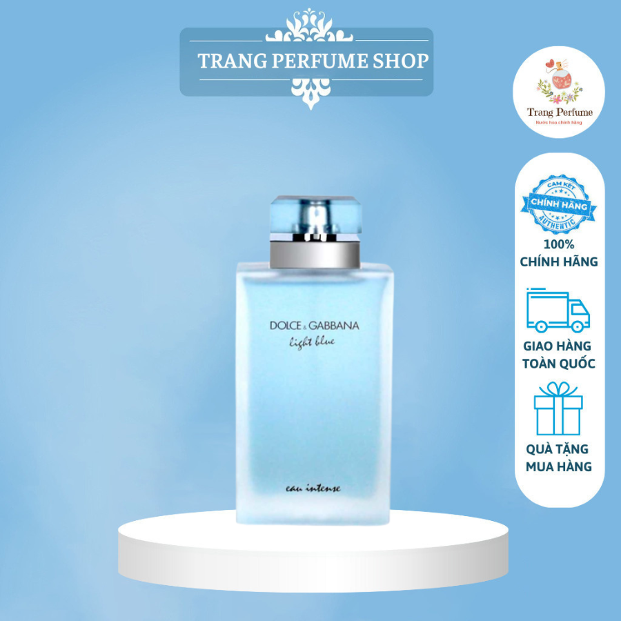 Nước hoa nữ DG light blue eau intense - Trang Perfume shop