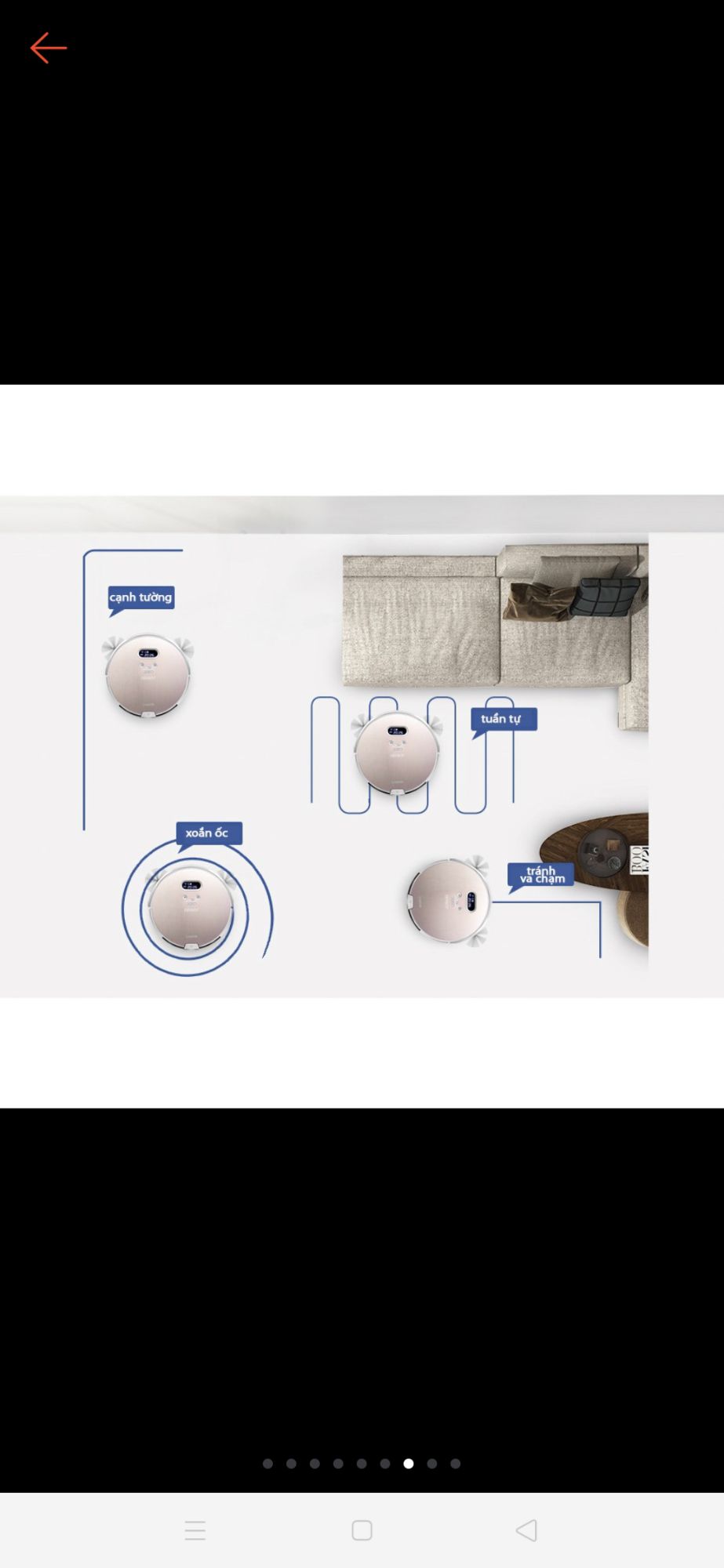 Ecovacs deebot df35 - robot hút bụi lau nhà thiết kế siêu mỏng