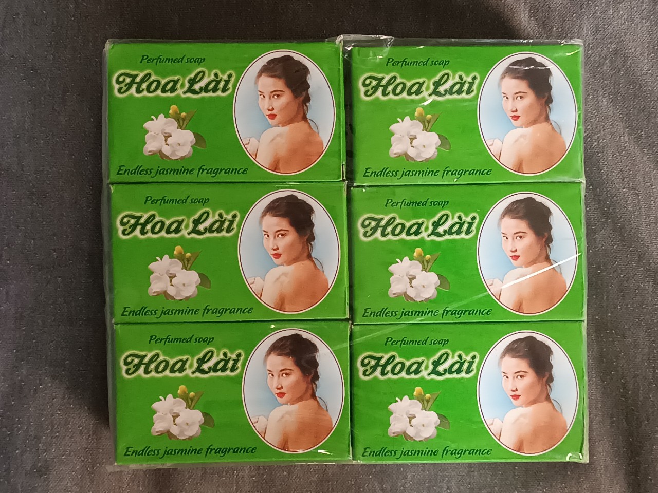 Lốc 12 cục xà bông thơm hoa lài