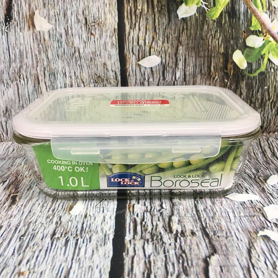Hộp thủy tinh lock&lock 1L - hộp thủy tinh lock&lock
