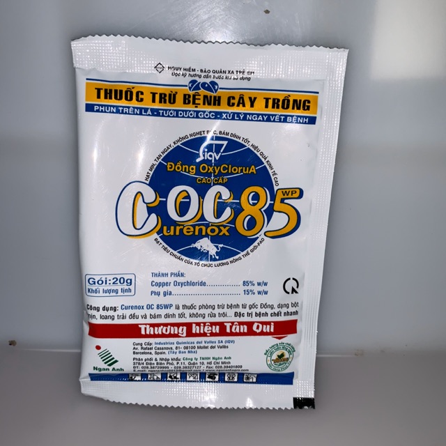 COC85 PHÒNG TRỪ NẤM BỆNH CHO CÂY COMBO 5 GÓI