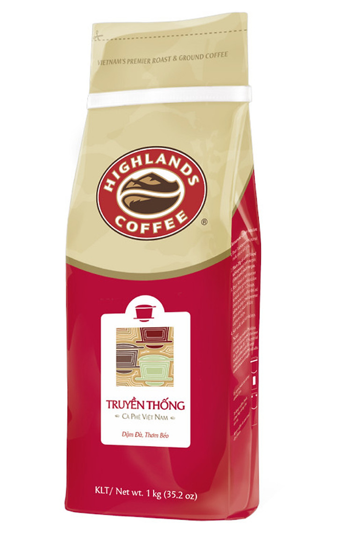 Cà Phê Bột Truyền Thống Highlands Coffee 1kg