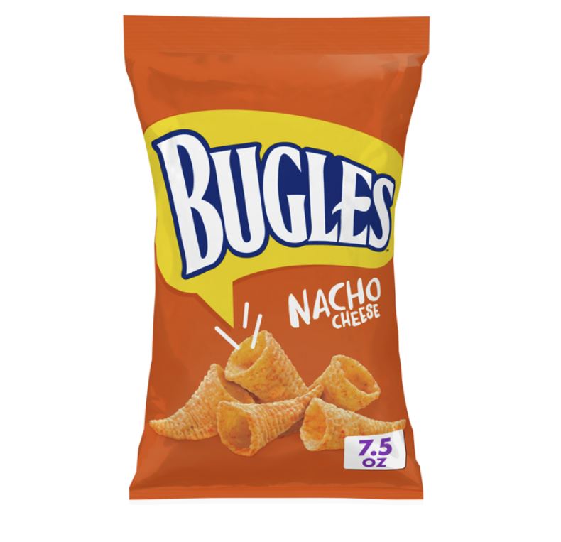Bugles Nacho Flavor Crispy Corn Snacks 7.5 oz