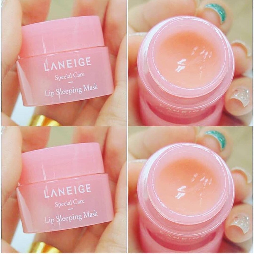 Nạ Môi, Dưỡng Môi, Mặt Nạ Dưỡng Môi Laneige Lip Sleeping Mask 3g mặt nạ ngủ môi ủ môi mini
