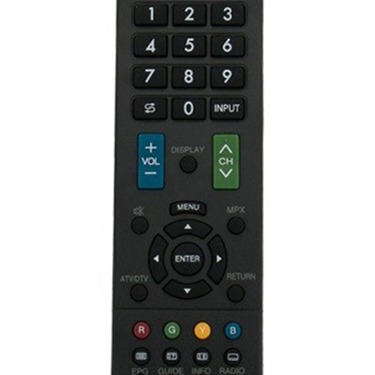 Điều khiển dành cho tivi sharp tv rm - l1238