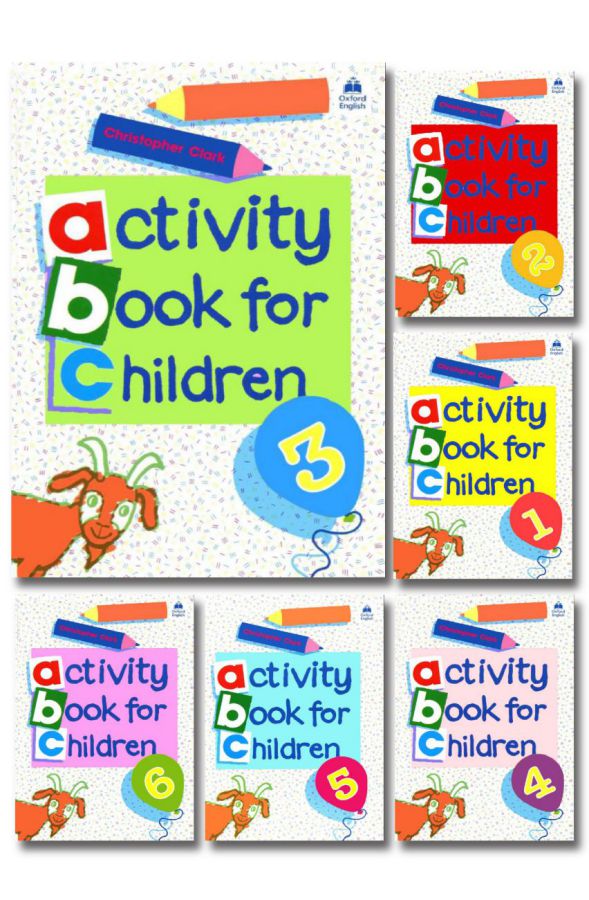Activity book for Children – 6 books