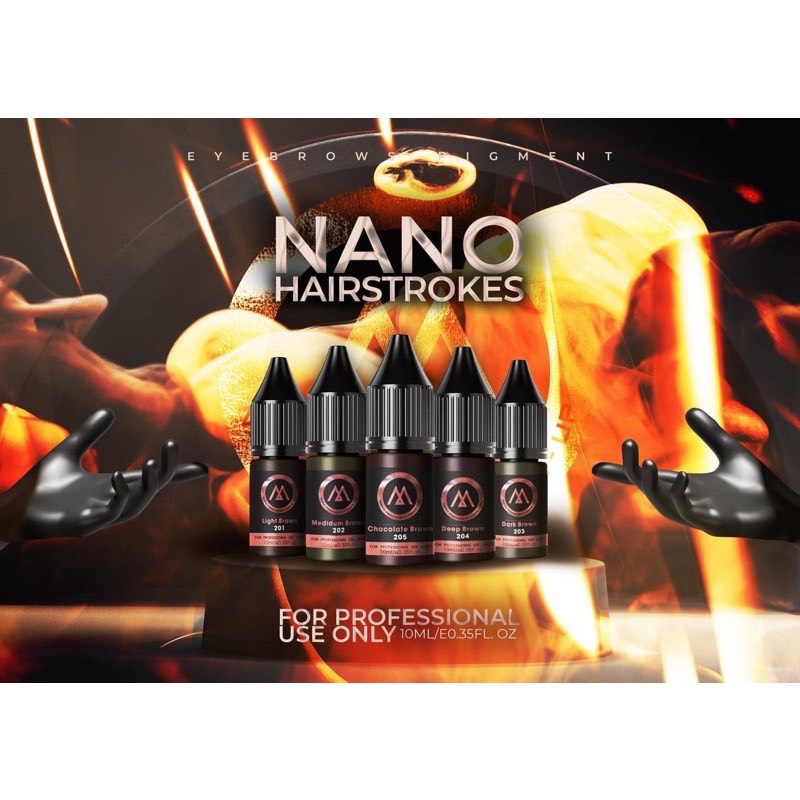 Mực phun xăm nano pmu phun mày môi mí