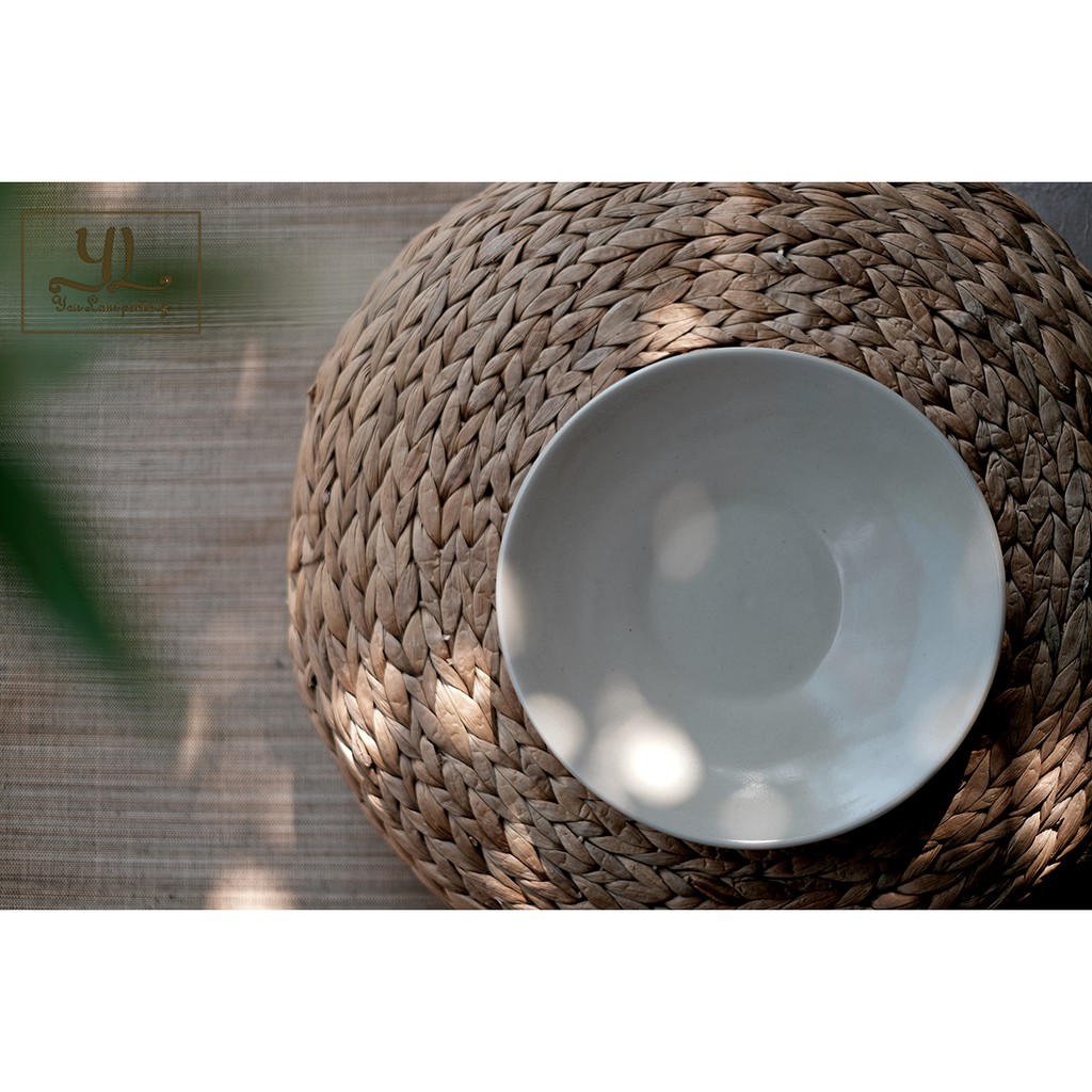 Đĩa Gốm Đựng Món Ăn "Cơm Nhà Mình"