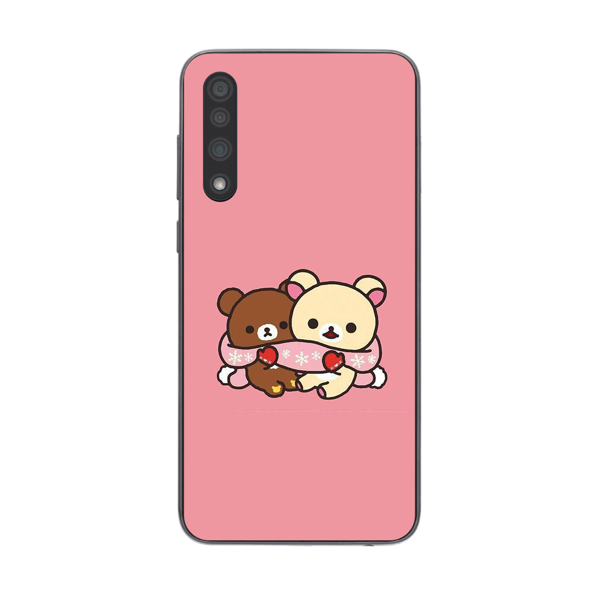 Ốp lưng dành cho điện thoại Vsmart Live in họa tiết Cặp đôi gấu quàng khăn-2500x5000