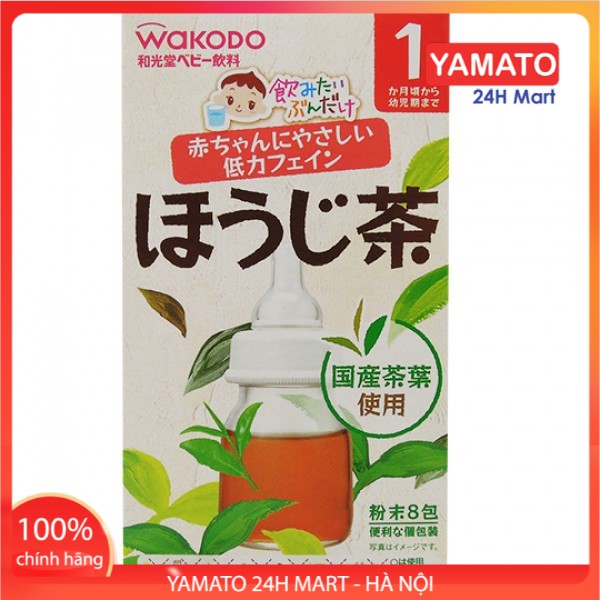 Trà Wakodo Vị Trà Xanh Cho Trẻ Từ 1 Tháng Tuổi Nhật Bản, Trà Giải Khát, Chống Tưa Lưỡi, Trà Hoa Quả Cho Bé, Tốt Cho Hệ Tiêu Hóa Của bé
