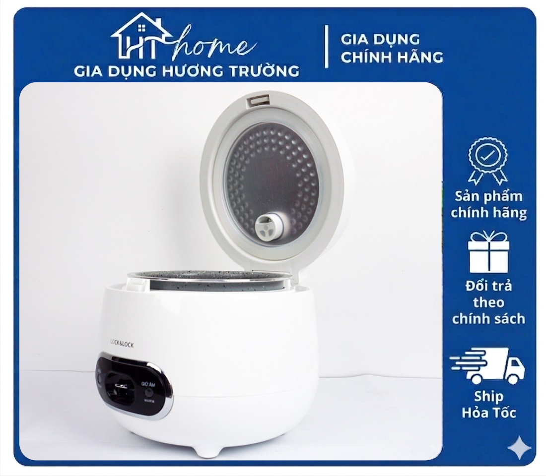 Mini Locknlock Electric Rice Cooker Ejr426 0.8L - Genuine Product