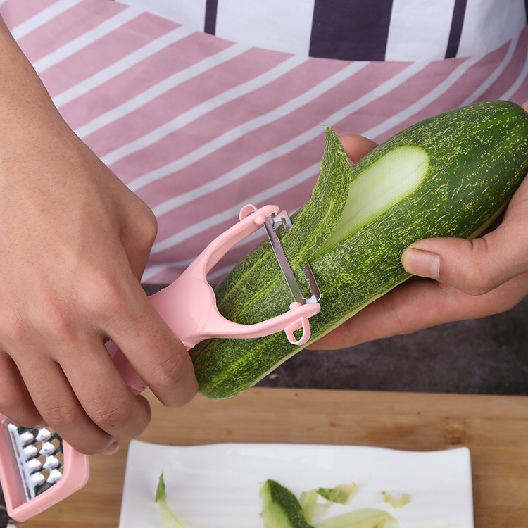 [HCM][SIÊU BÉN] - BÀN NẠO RAU CỦ QUẢ 2 ĐẦU BẰNG NHỰA LÚA MẠCH (MÃ 831) - BÀN NẠO ĐA NĂNG GIÁ RẺ - DỤNG CỤ BÀO NẠO RAU CỦ TIỆN LỢI