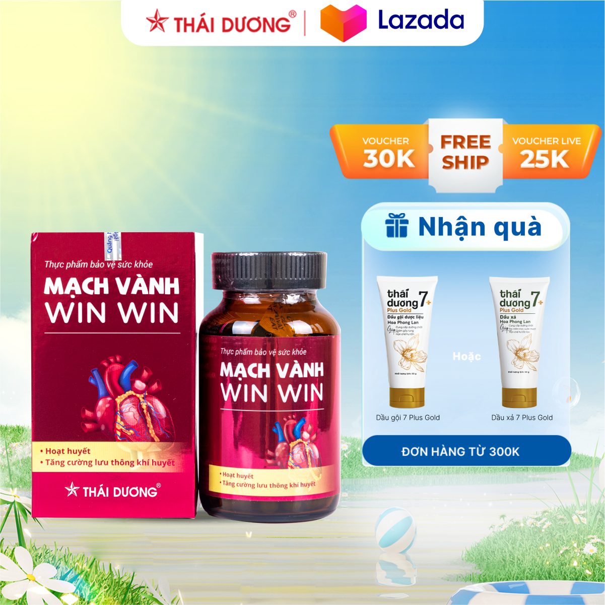 Mạch vành win win - sao thái dương