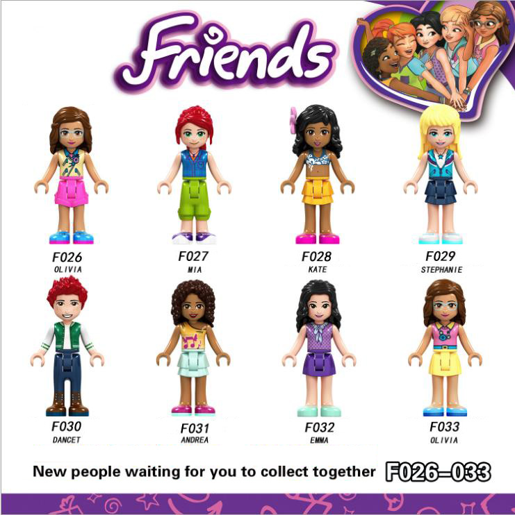 Đồ chơi lắp ráp Minifigure Friends Collection F026-033
