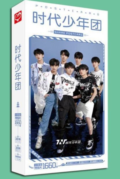 Hộp ảnh postcard tnt teens in times 1660 ảnh in hình thần tượng