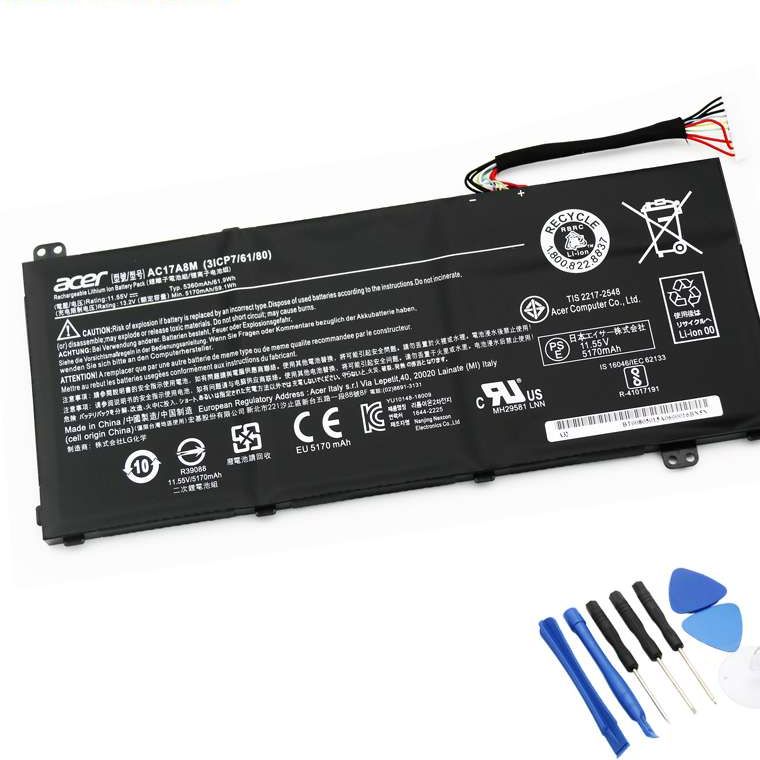 PIN ZIN XỊN PIN LAPTOP Acer Spin 3 SP314 - AC17A8M - Laptop Acer Spin SP314